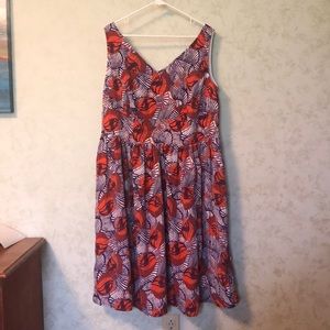 Size 22 EShakti Fit and Flare Dress